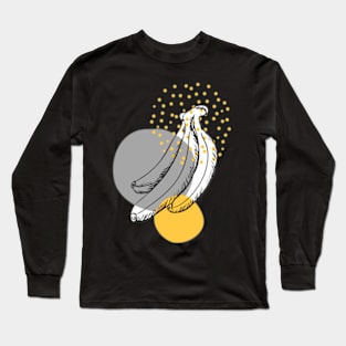 Big Banana Image Long Sleeve T-Shirt